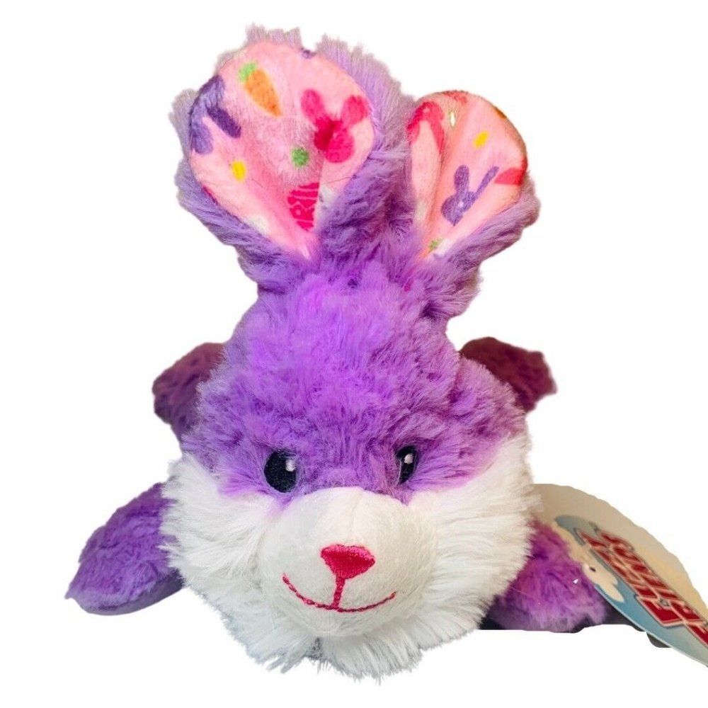 Greenbrier Fuzzy Friends EASTER BUNNY RABBIT 10" Purple Soft Plush Lovey Toy